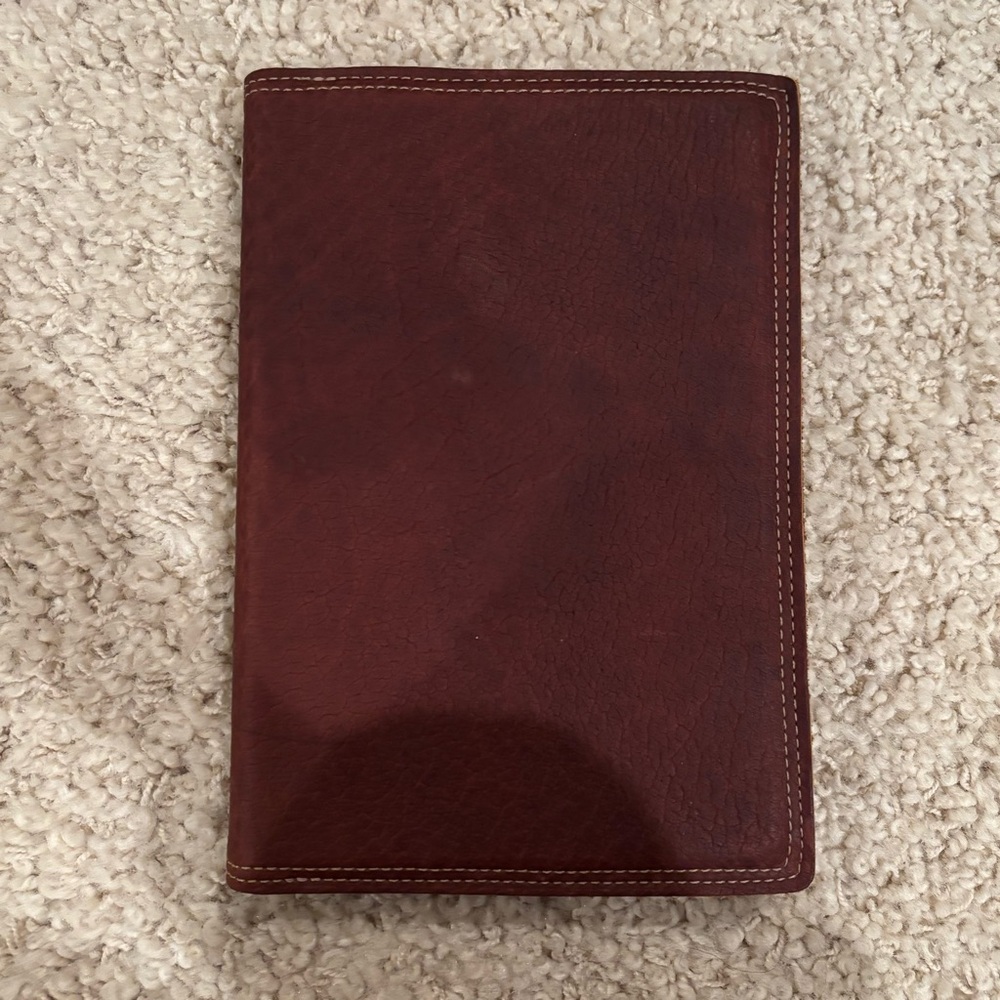 Holtz Leather Co. Thick Brown Full Grain Leather Bound Writing Journal Notebook - Picture 2 of 10
